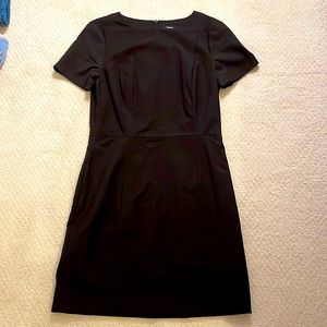 Theory black work dress size 4